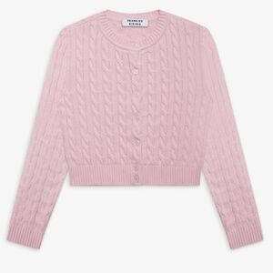 Frankie's Bikinis Dudley Cable Knit Cardigan